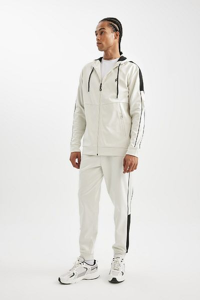 DeFacto Sportsman Jogger Sweatpants - Standard Fit, Skuba Diving ύφασμα, κορδόνια στη μέση και ελαστικό πόδι