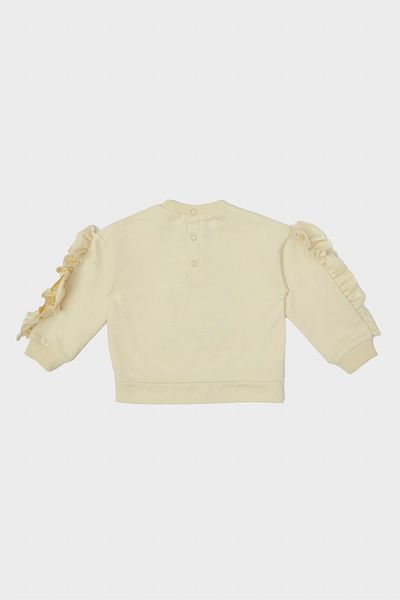 GB Baby Bg Store Baby Girl Beige Sweatshirt 23Pfwbg2403