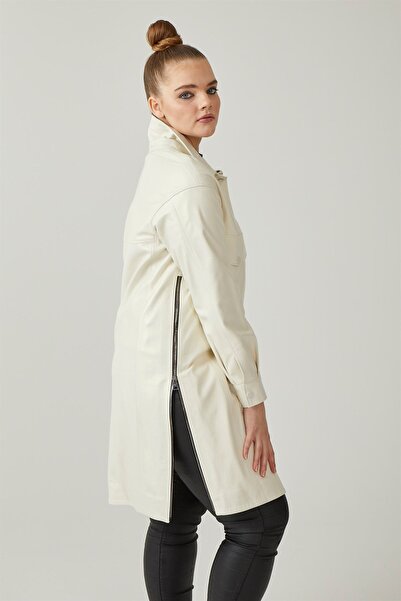 iKiGAi the city Weißer Wintermantel