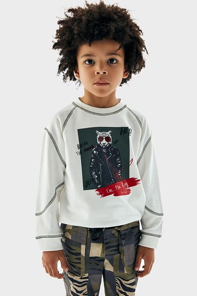 Nebbati Bg Store Boy's Patterned Trousers 23Pfwnb3217