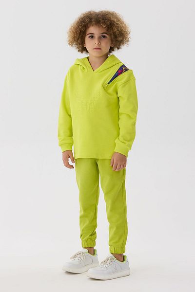 Nebbati Bg Store Момчешки зелен суичър