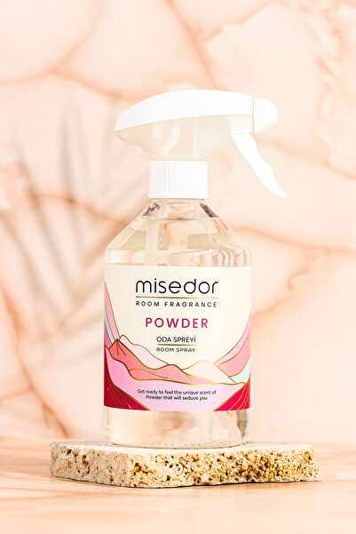 Misedor 2 li Set Powder Çubuklu Oda Kokusu 120 ml & Oda Spreyi 500 ml