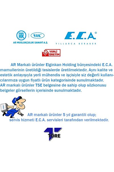 AR Eca Blisterli 150cm Paslanmaz Duş Hortumu Fleks Spiral