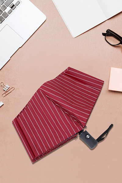 Nilu Moda Otomatik Katlanır Şemsiye 8 Telli Uv Korumalı Rüzgarda Kırılmaz Kaburgalı