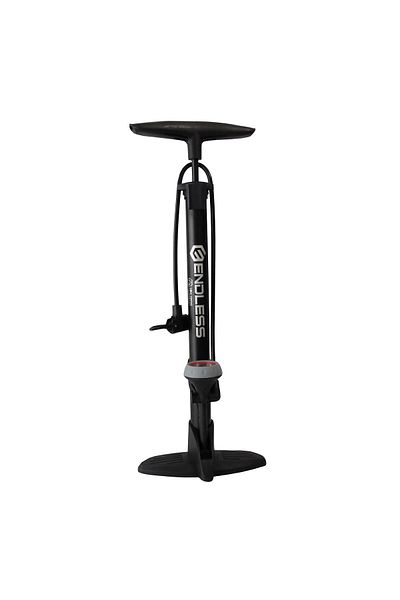 Endless Portable Road Bike Pump | 160 Psi | Alloy Steel | With Gauge & Rotatable Pipe Knob