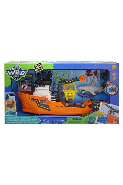 TOYFEST مجموعة ألعاب Wild Quest Ship مع الصوت والضوء