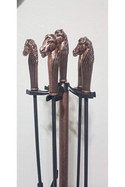 KOCHER 2025 ŞÖMİNE maşa kürek tk bakır at