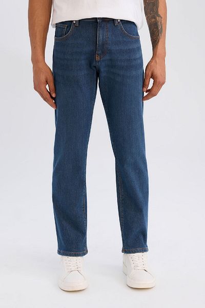 DeFacto Τζιν παντελόνι Sergio Regular Fit με κανονική μέση V0794AZ24WN