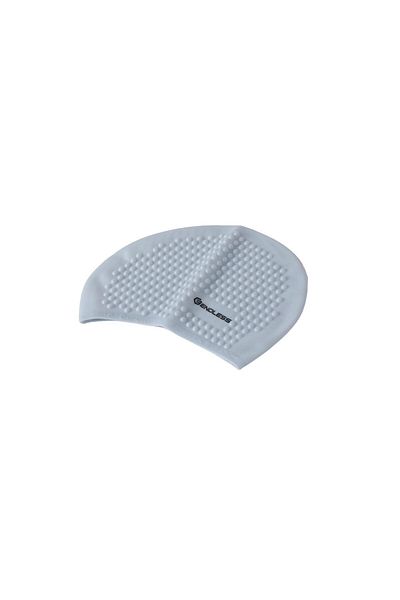 Endless Comfortable Silicon Swimming Cap | Waterproof | Bubble Design | Free Size | Silver