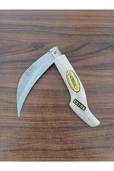 Erkul Katlanır Tırtıklı Ot Bıçağı / Muz Bıçağı