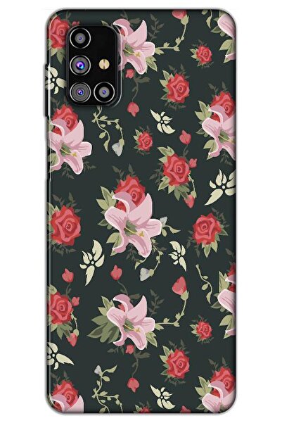 Dara Aksesuar حافظة متوافقة مع هاتف سامسونج جالاكسي M31s، حافظة سيليكون بتصمي...