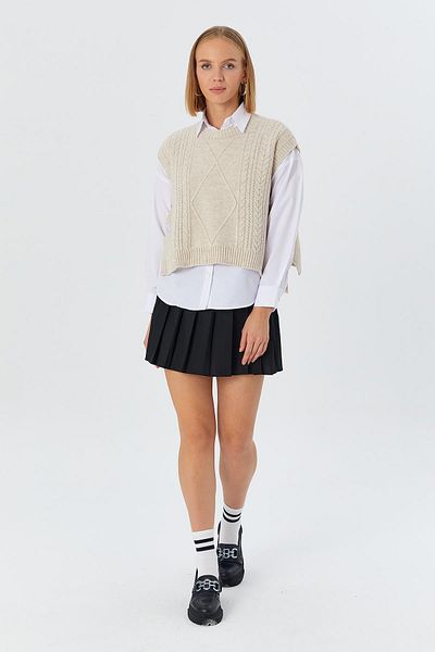 Shopping Shop Tas Model Tie-Up Sweater