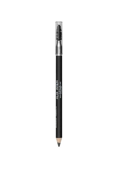 Alix Avien Fırçalı Yumuşak Uçlu Belirginleştirici Gri Kaş Kalemi-eyebrow Expert Powdery Liner 107 Deep Gray