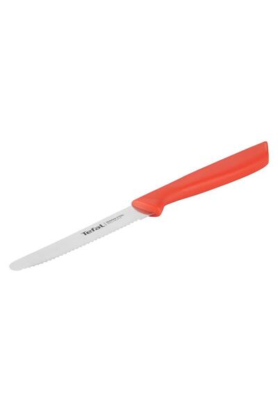 TEFAL Colorfood Tırtıklı Çok Amaçlı Bıçak - 10 cm