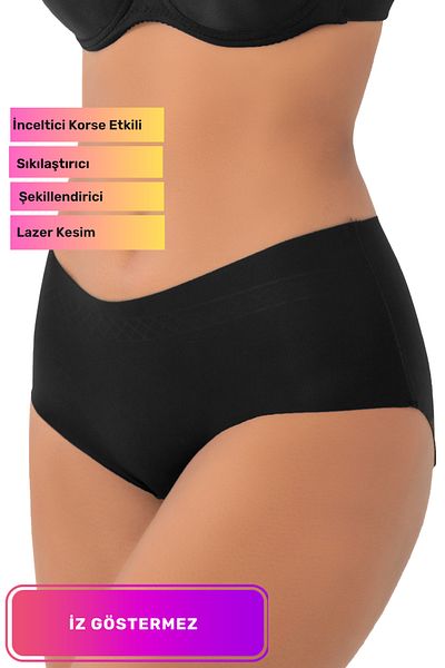 Lidyacottone New Series Recovery Firming Shaping Laser Cut Bato Corset Panties