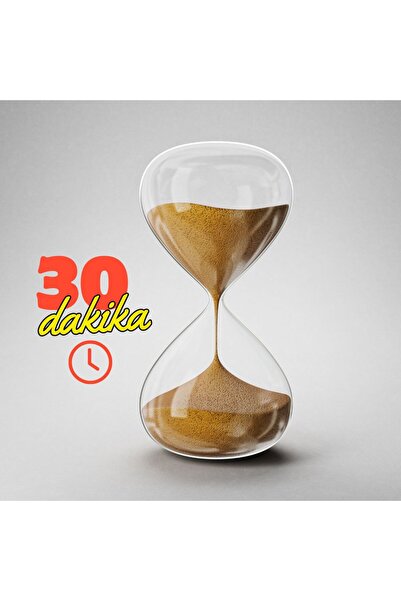 nesever store Cam Kum Saati 30 Dakika Kum Rengi