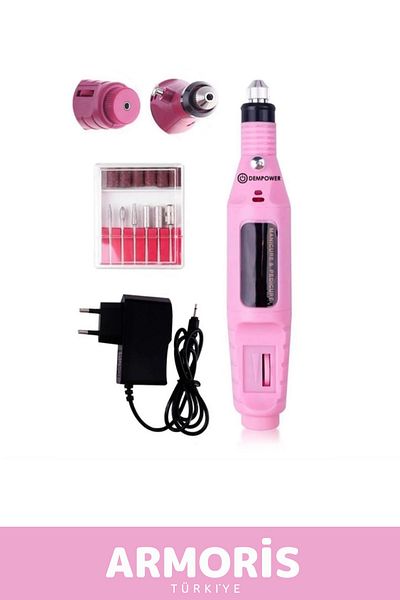 Armoris New Generation - Professional Grooming Kit with 6 Heads, 9V Electric Rasp and Nail Foot Callus