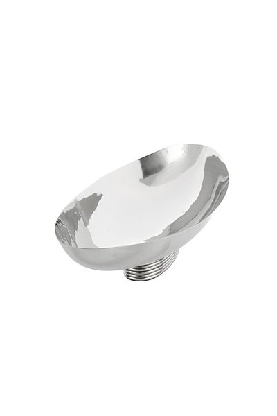 Mikasa Moor Silver Oval Metal Bowl 45*18*10 cm