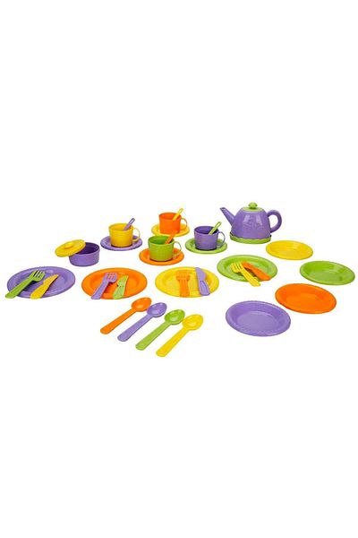 Sunman 4682 Little Chef Tea Set 36 Pieces -Fabbatoys
