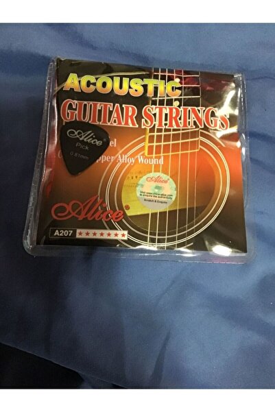Alice Σετ χορδών ακουστικής κιθάρας a-207-xl (10-47) με δώρο πένες