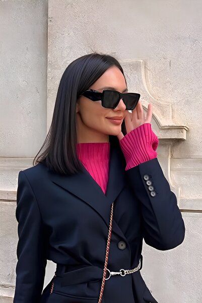 MACERATİ نظارات شمسية سوداء للنساء