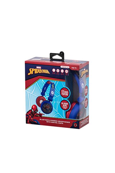 Volkano Bluetooth Kulaklık Marvel Spıderman Mikrofonlu Kablosuz Çocuk Kulaklığı Lisanslı MV-9966-SM2