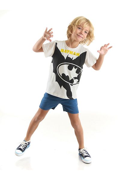 Batman Licensed Boy's T-Shirt and Shorts 2 Piece Set 20940
