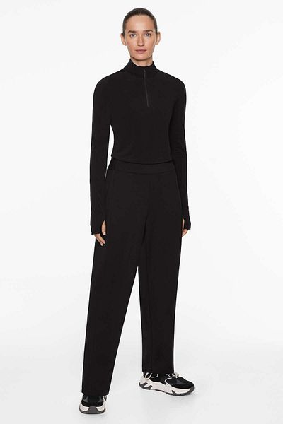 Oysho Warm wide-leg trousers