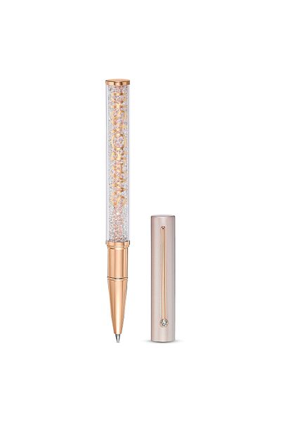 Swarovski Ballpoint Pen Crystalline, Rose Gold Tone, Pink Lacquered, Rose Gold Finish