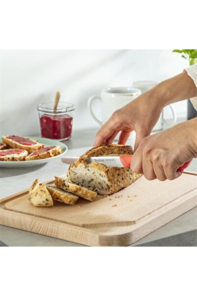 TEFAL Colorfood Tırtıklı Çok Amaçlı Bıçak - 10 cm