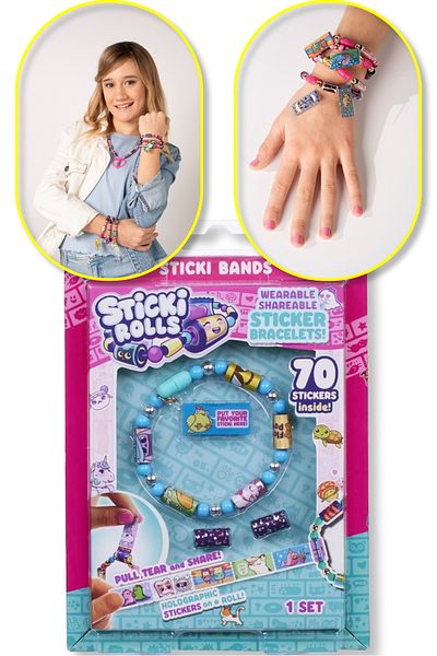TOYFEST سوار مع ملصق - ملصق مع ملصق