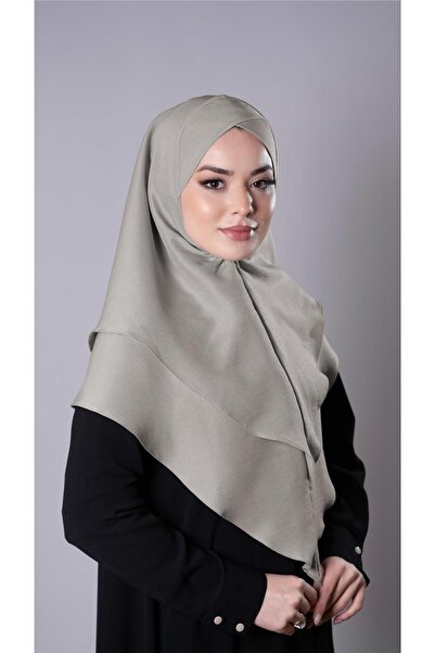 HÜRREM BONE Stone Practical Ready Interlocking Hijab Eșarfă Bumbac Jazz Fabri...