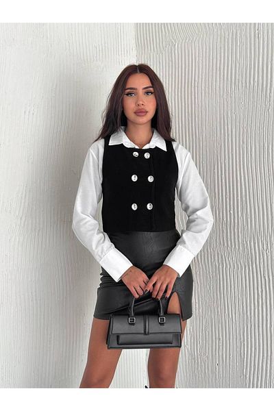 Noa Noa Double Button Detailed Thessaloniki Vest
