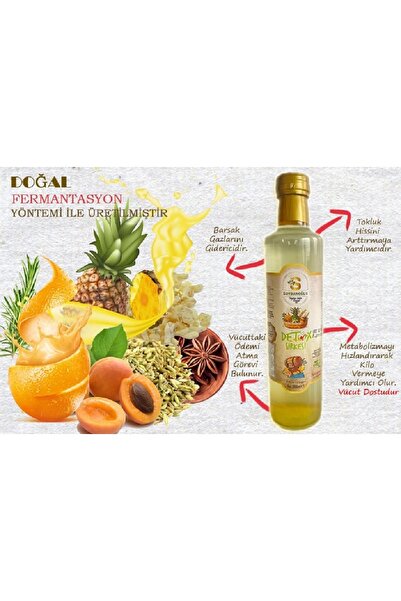 ZEYTİN ANA Doğal Fermantasyon Detoks Ananas Sirkesi