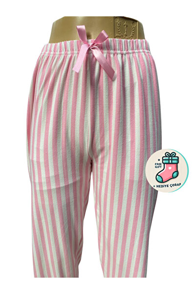Ladytime Luksuzni unisex komplet donjih delova pidžame i čarapa od mikro sued...