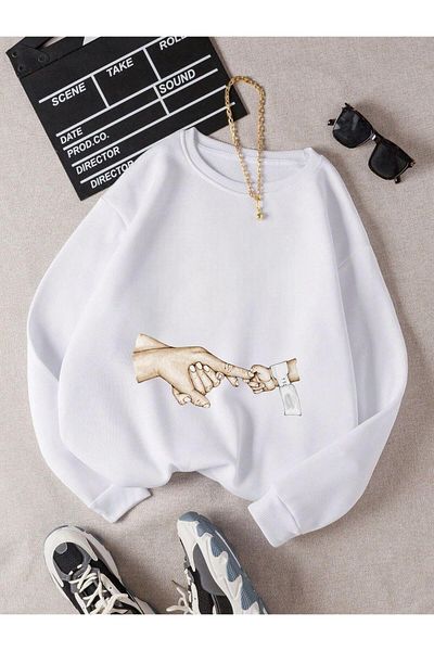 BENROMA Printed Pregnant Sweatshirt