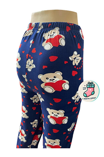 Ladytime Luksuzne unisex pidžame od mikro suede bez džepova, donji deo S5 - s...