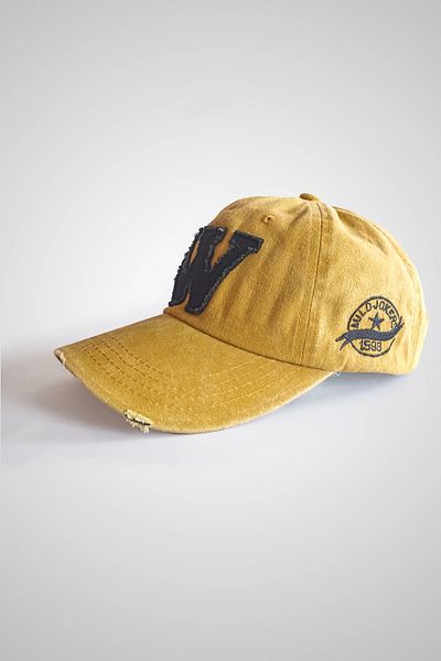 robanu Unisex Embroidered Sports Cap |   Adjustable Buckle 6 Panels Washed (Washed) Cap Hat |   Baseball C