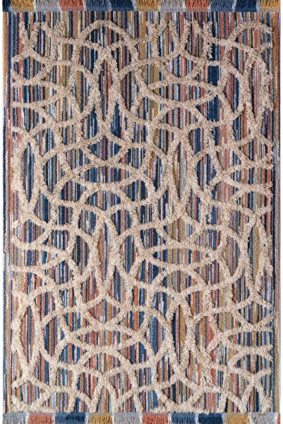 Saray Halı Alvorada Av00b Yün Görünümlü Pes Salon,oda Halısı