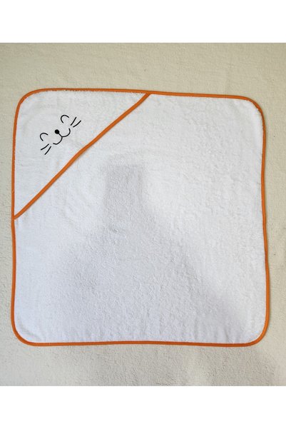 Fronte Home Baby Beach Towel Swaddle with Panda Embroidery 100% Cotton