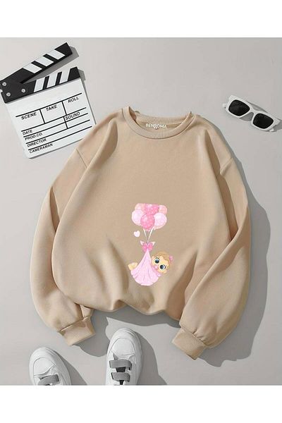 BENROMA Printed Pregnant Sweatshirt