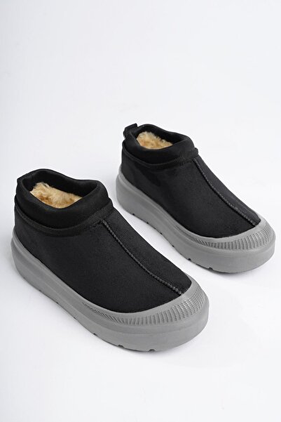 MUGGO Dámské mini kotníkové boty s chlupatou podrážkou Luuq se zaručenou podrážkou