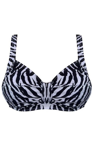 DEEP BEACH Wide Size Gathering Bikini Top - Db 200805 αυτό είναι