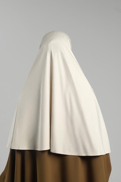 HÜRREM BONE Μπεζ Πρακτικό έτοιμο συμπλέκτη Μαντίλι Hijab Βισκόζη Πρακτικό Κάλυμμα Προσευχής 2201_12