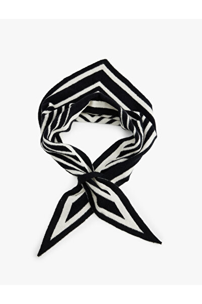 Koton Color Block Knitted Shawl