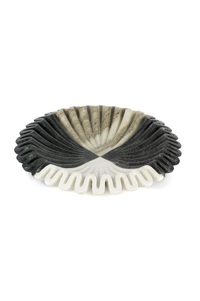 Mikasa Moor Fiore 4 Color Marble Decorative Bowl 30*5 cm