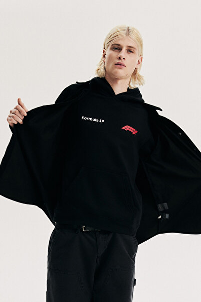 H&M Loose Fit Kapüşonlu Üst