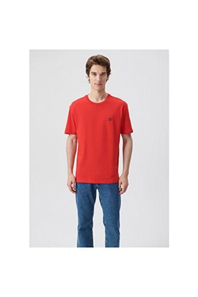 Mavi Logo Embroidered Men's T-Shirt M067074-70471