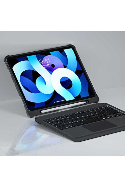 Benks Ipad 10.2 2021 (9.NESİL) Uyumlu Multifunctional Kablosuz Klavyeli Kılıf...