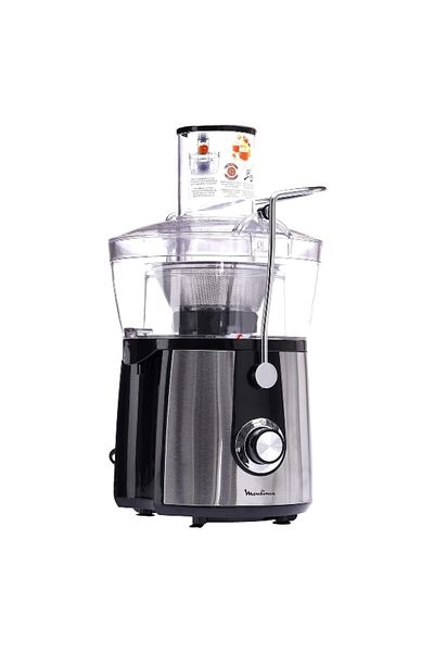 Moulinex 800W Juice Extractor Black and Silver